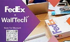 Walltech × fedex推出一站式电子商务物流解决方案，独家折扣等待